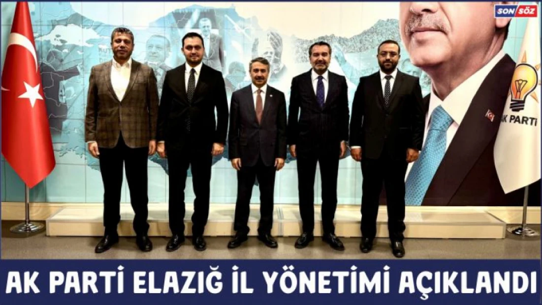 Ak Parti İl Yönetimi Açıklandı
