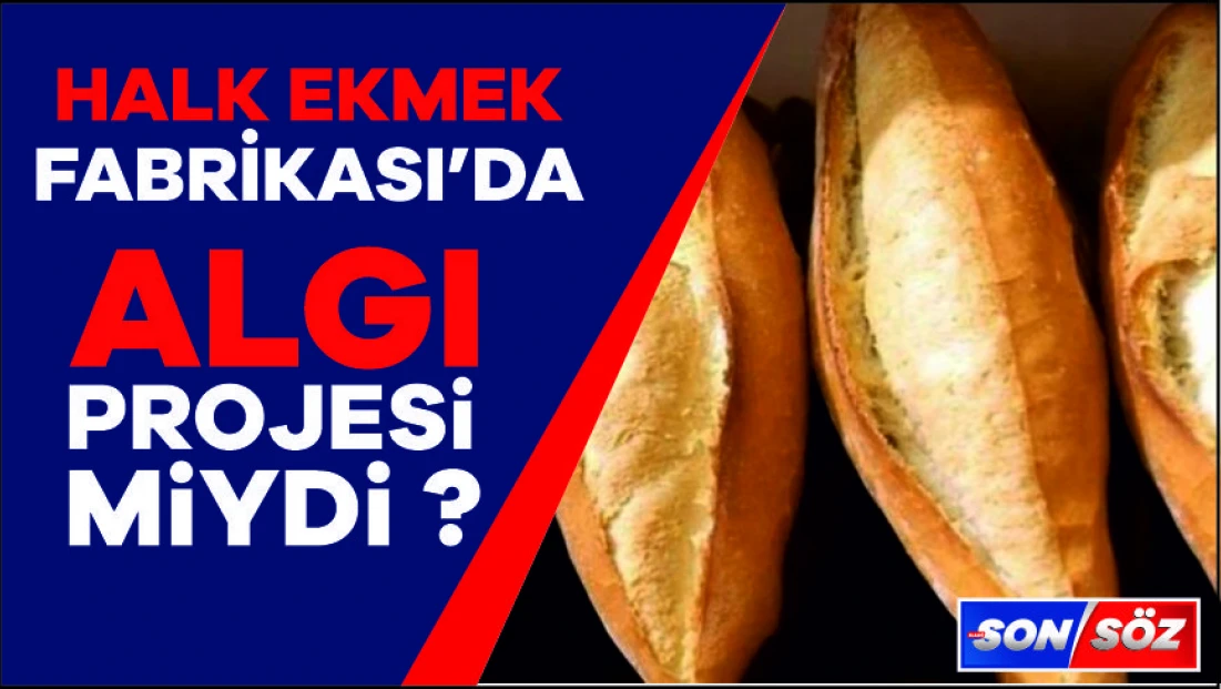 Algı projesi miydi?