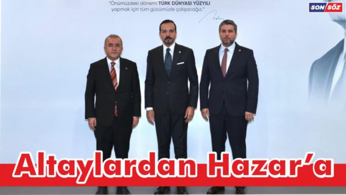 Altaylardan Hazar'a
