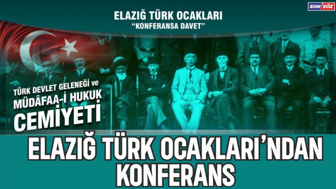 Elazığ Türk Ocakları'ndan Konferans