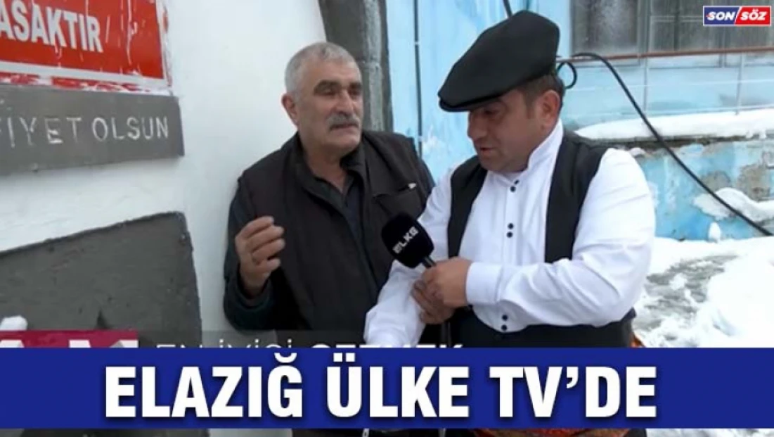 Elazığ Ülke Tv'de