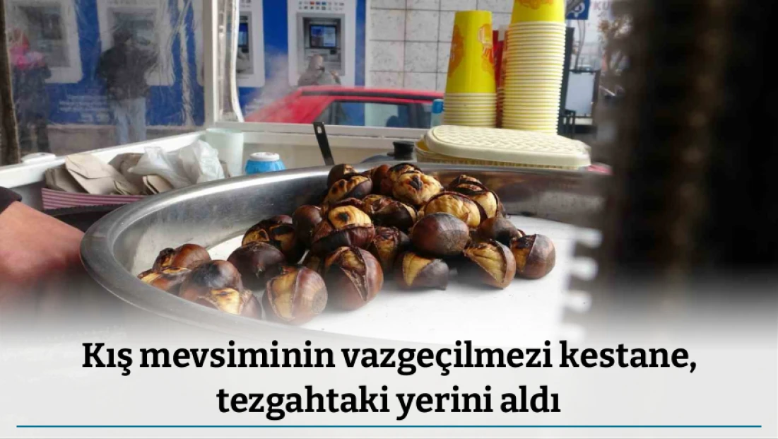 Kış mevsiminin vazgeçilmezi kestane, tezgahtaki yerini aldı