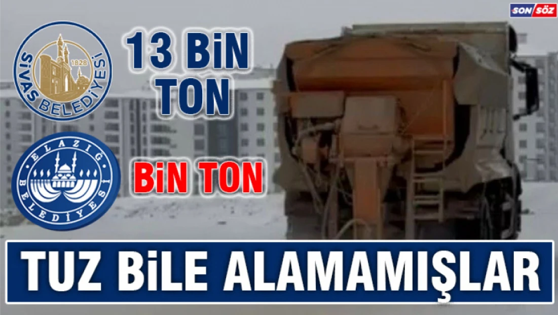 Tuz Bile Alamamışlar