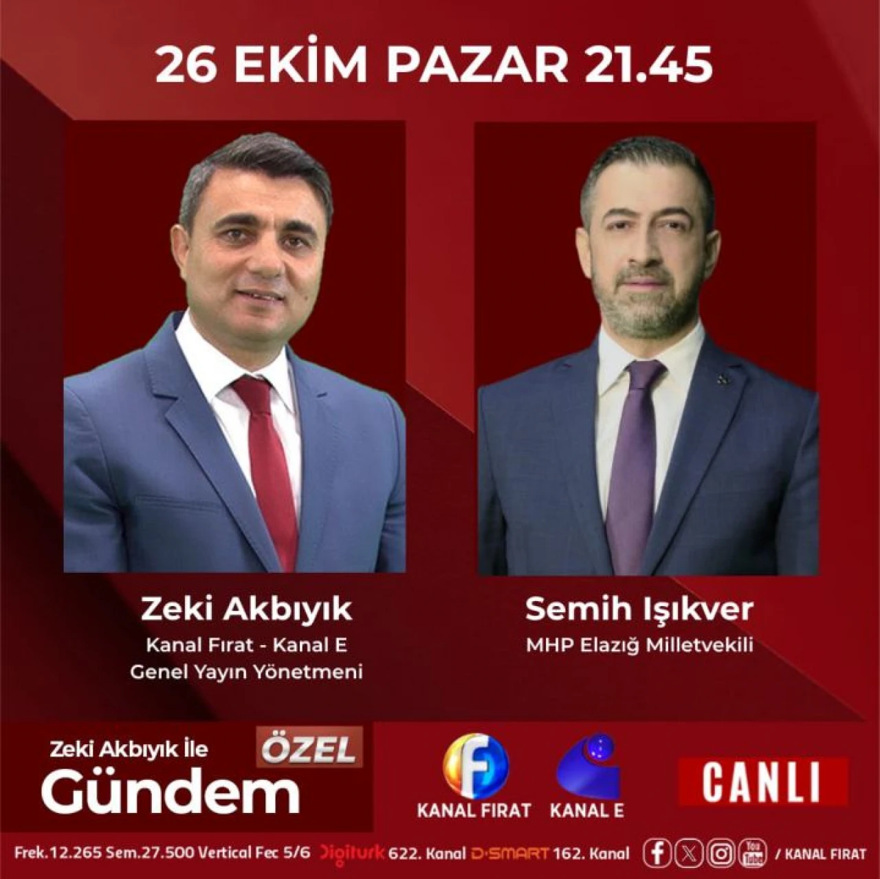 Yarın 21.45'te Ekran Başına