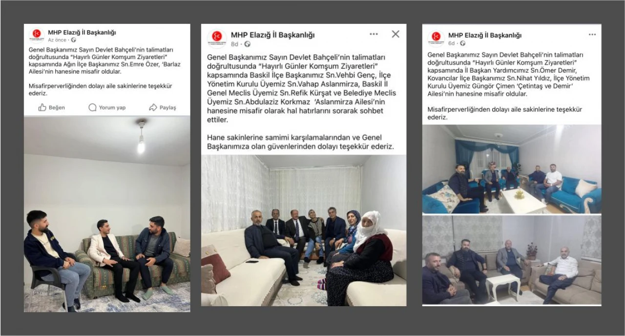 MHP Elazığ Teşkilatı Hızlı Başladı.