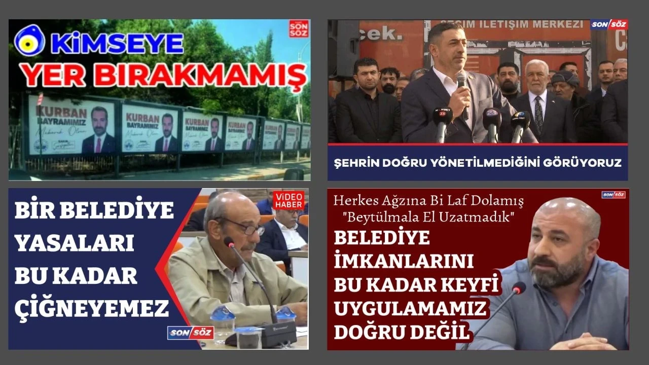 Elazığ Belediyesi İyi Yönetilmiyor