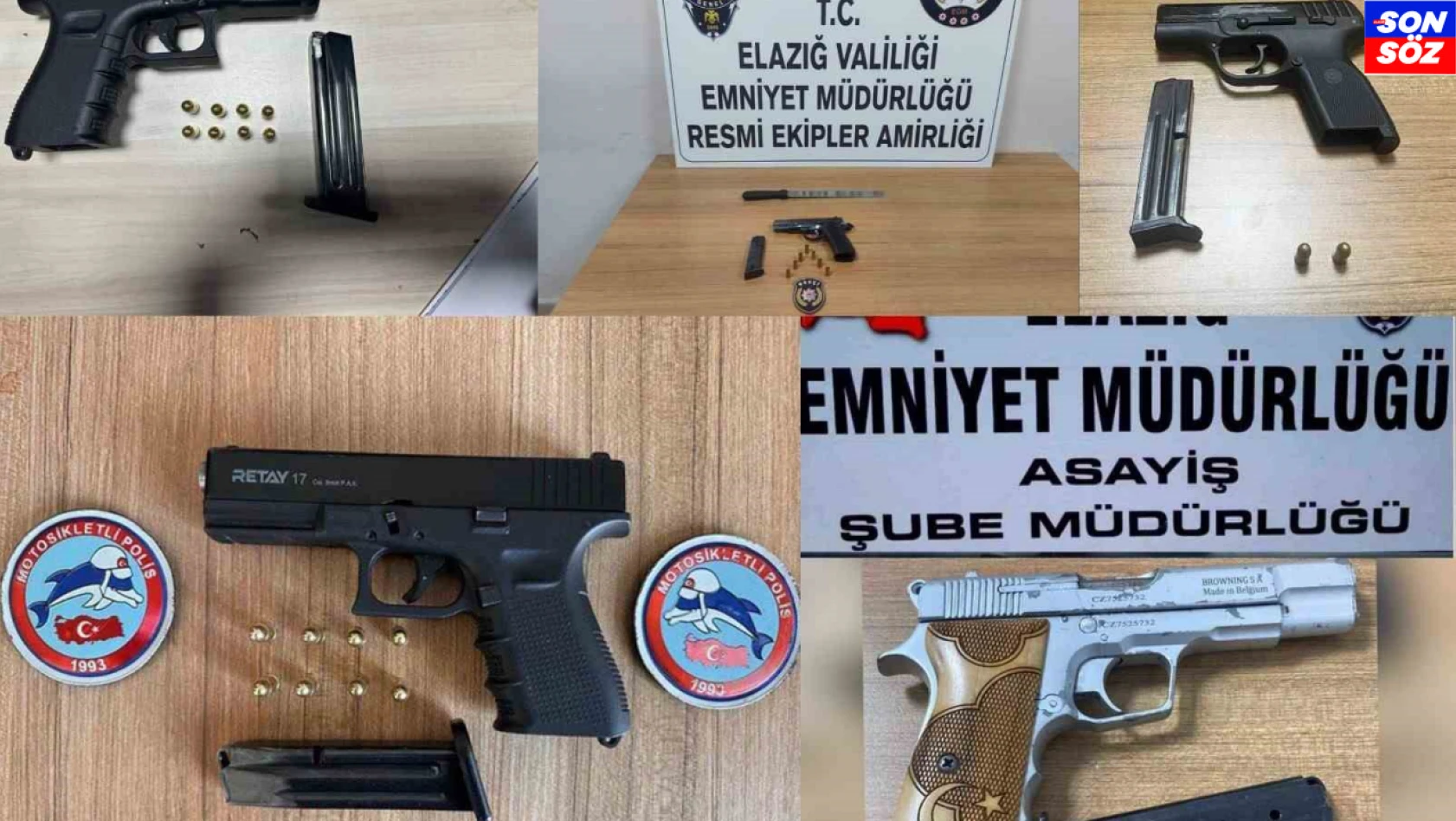 Elazığ'da aranan 9 şüpheli yakalandı