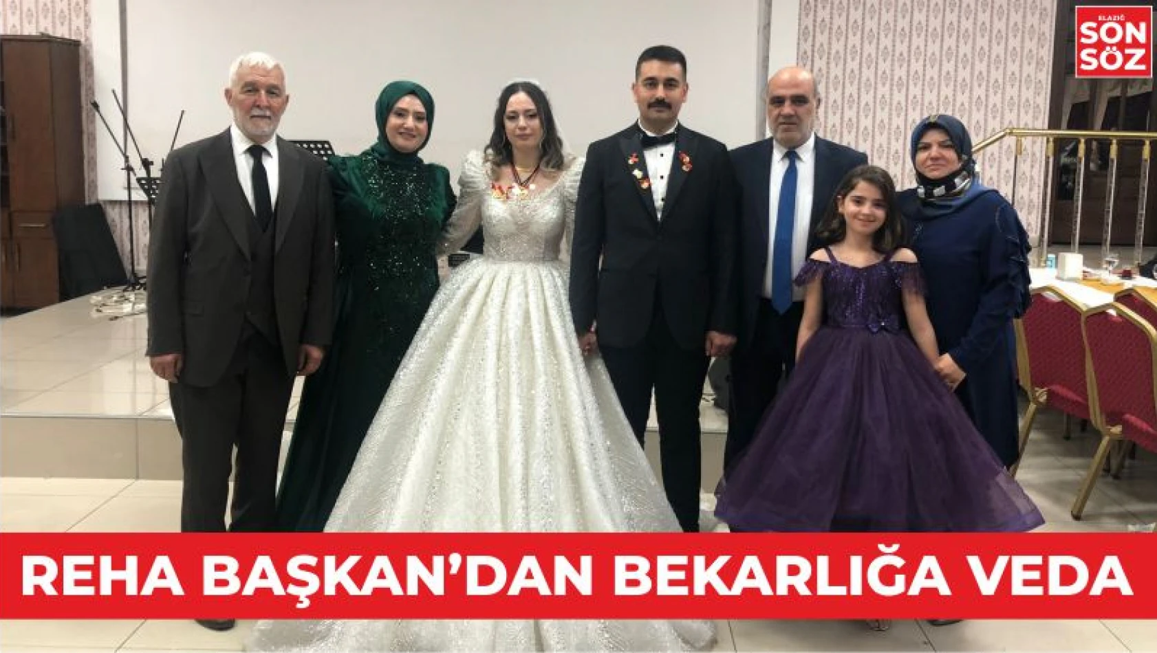 REHA BAŞKAN'DAN BEKARLIĞA VEDA