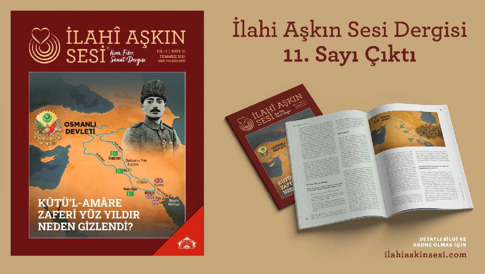 İlahi Aşkın Sesi Dergisi 11.Sayısı Çıktı