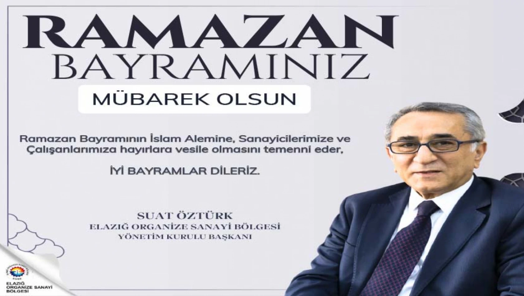 Suat Öztürk Bayram mesajı