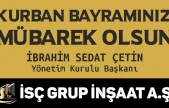 İsç Grup İnşaat A.Ş. Bayram Mesajı