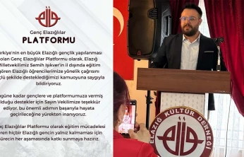 Genç Elazığlılar Platformundan Işıkver'e Destek