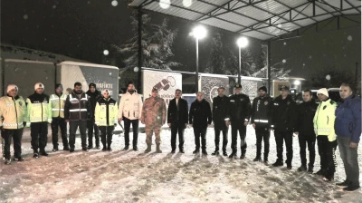 Millet Araba İtelerken,Başkan Protokol Ziyaretinde