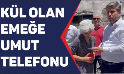 Kül olan emeğe umut telefonu
