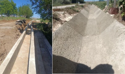 Özel İdare Modern Sulama Altyapı Çalışmalarına devam ediyor