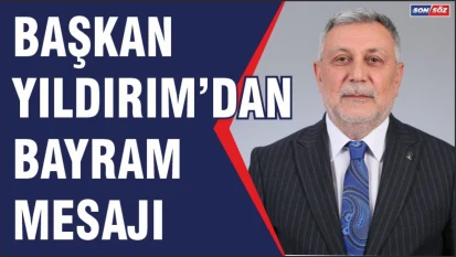 Başkan Yıldırım'dan Kurban Bayramı Mesajı