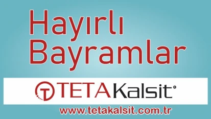 Teta Kalsit Bayram Tebriği