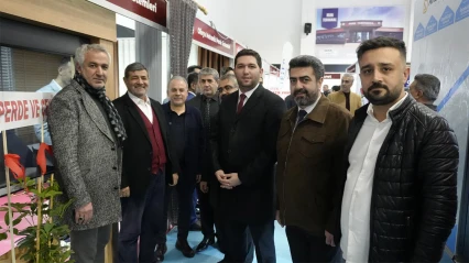 Yeniden Refah Partisi Elazığ İl Yönetimi, Ticaret Fuarı'nda Firmaları Ziyaret Etti.