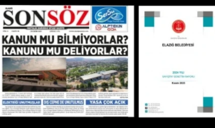 Elazığ Belediyesi İyi Yönetilmiyor