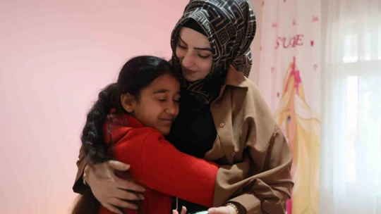 10 yaşındaki Sude Naz'ın çizdiği resim gerçeğe dönüştü