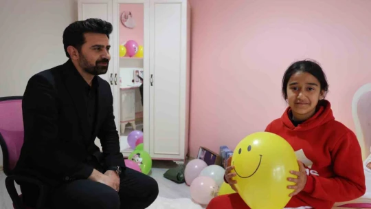 10 yaşındaki Sude Naz'ın çizdiği resim gerçeğe dönüştü