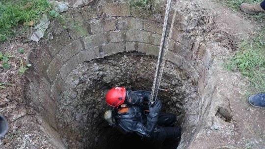 25 metre derinlikte delil aradılar
