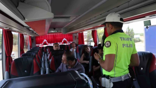 Bayram tatili dönüşünde trafik denetimleri arttı