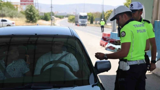 Bayram tatili dönüşünde trafik denetimleri arttı