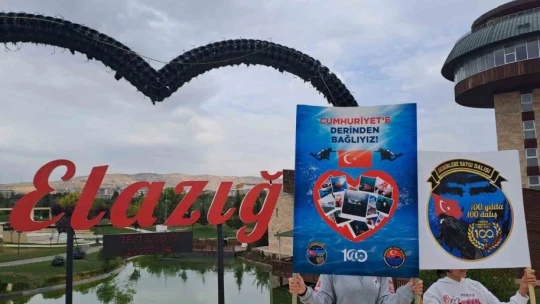 Cumhuriyetin 100. yılına özel dalış