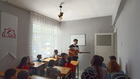 El-aziz Kültür Eğitim ve Yardımlaşma Derneğinden ücretsiz enstrüman kursu
