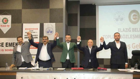 Elazığ Belediyesinde işçilerin ücretlerine yüzde 103 zam yapıldı