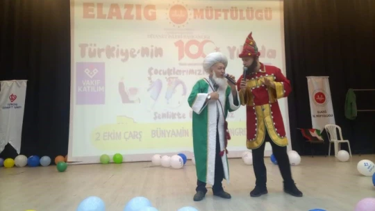 Elazığ'da '100. Yılda Çocuklarımızla 100 Şenlik' etkinliği