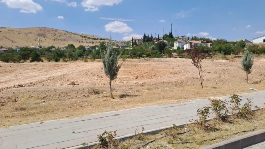 Elazığ'da 'Satılık arsa' yazılı tabelayı çaldılar