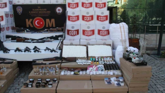 Elazığ'da 'Sis Operasyonu': 7 gözaltı