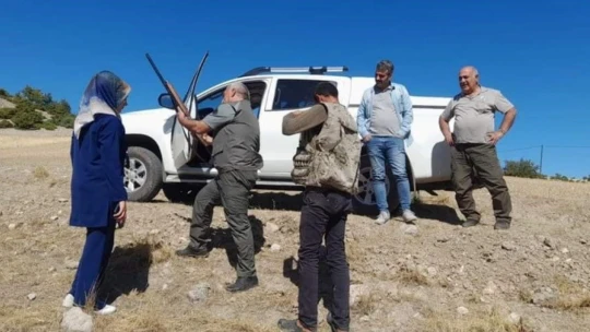 Elazığ'da 22 kaçak avcıya idari işlem uygulandı