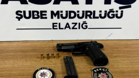 Elazığ'da 23 yıl kesinleşmiş hapis cezası bulunan zanlı tutuklandı