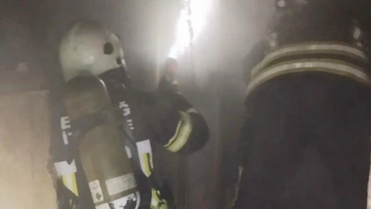 Elazığ'da 4 ayrı bodrumda çıkan yangın itfaiye tarafından söndürüldü