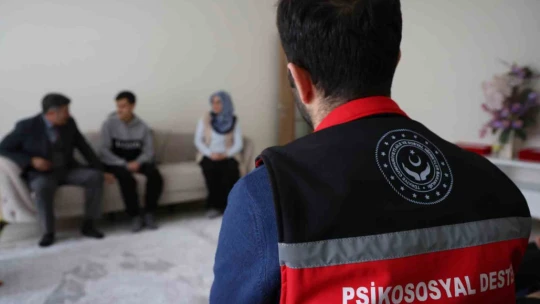 Elazığ'da 50 bin depremzedeye psikososyal destek hizmeti verildi