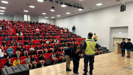 Elazığ'da 548 öğrenciye trafik eğitimi verildi
