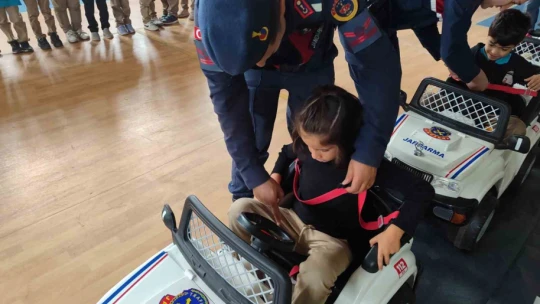 Elazığ'da 548 öğrenciye trafik eğitimi verildi