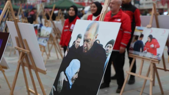 Elazığ'da 6 Şubat depremleri konulu fotoğraf sergisi