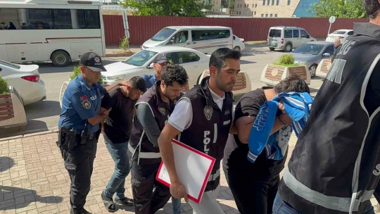 Elazığ'da 9 şüpheli adliyeye sevk edildi