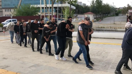 Elazığ'da 9 uyuşturucu taciri tutuklandı