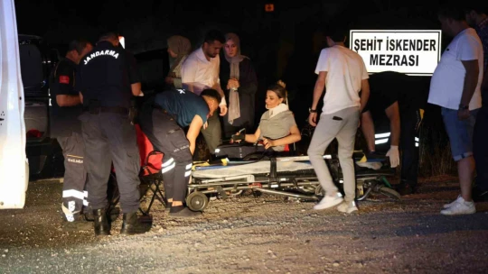 Elazığ'da ambulans şarampole devrildi: 3 yaralı