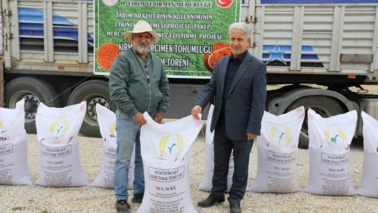 Elazığ'da çiftçilere yüzde 75 hibeli tohum desteği