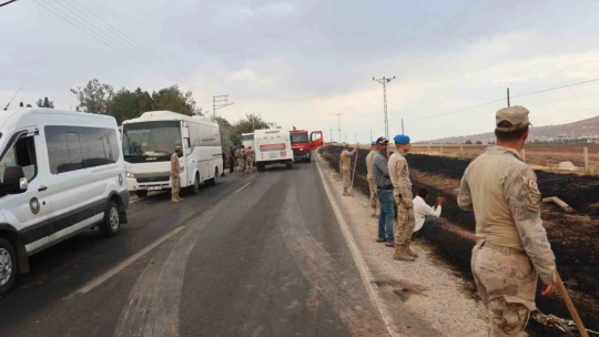 Elazığ'da çıkan yangında 400 ton saman kül oldu