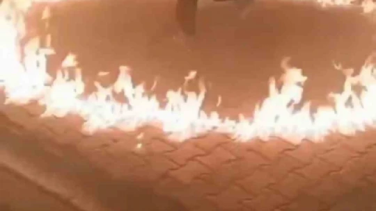 Elazığ'da çılgın davulcudan ateşli şov
