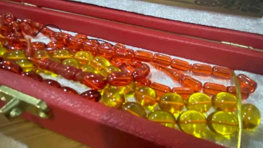 Elazığ'da daire fiyatına tespih koleksiyonu