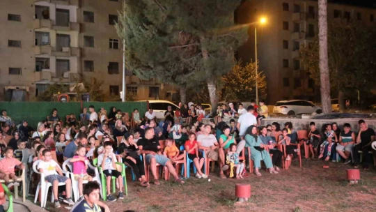 Elazığ'da düzenlenen etkinliklerde çocuklar doyasıya eğlendi