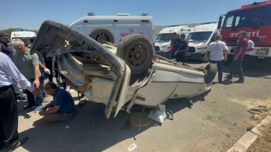 Elazığ'da feci kaza: 1 ölü, 2'si ağır 4 yaralı